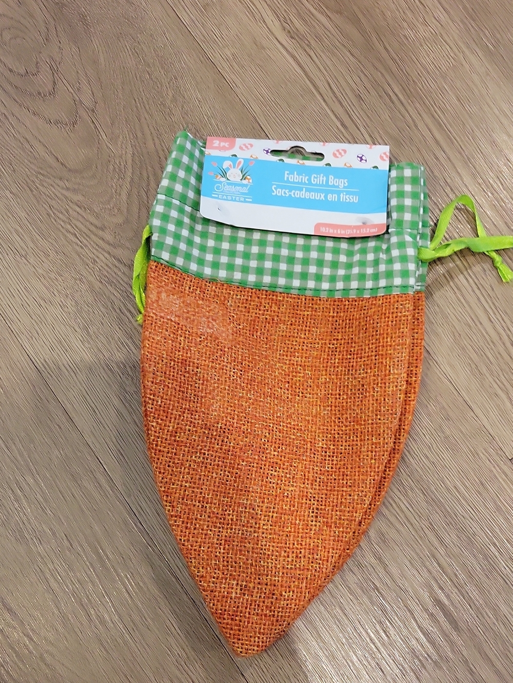 Easter Carrot Gift Bags